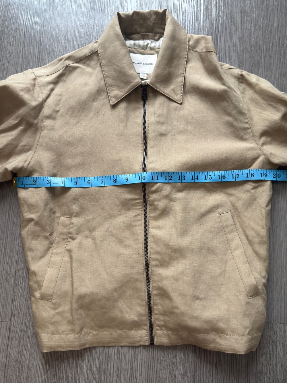 Banana Republic Tencel Linen Garage Jacket - Picture 3 of 7